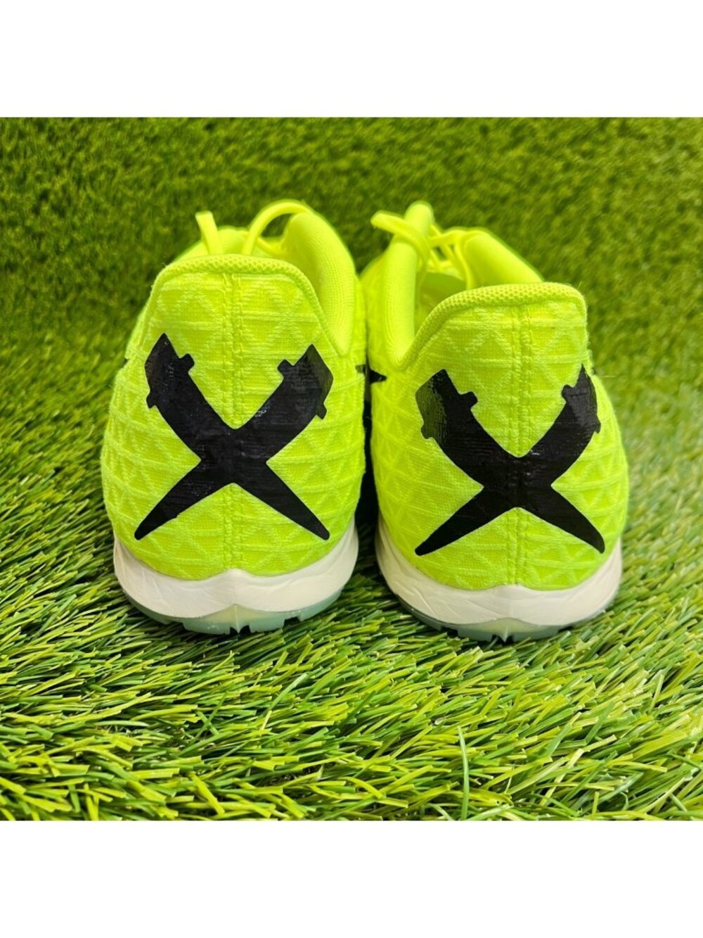 Nike Zoom Rival Waffle 5 Mens Size 13 Volt Green Running Track & Field‎ Shoes